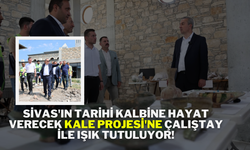 Sivas'ın Tarihi Kalbine Hayat Verecek Kale Projesi'ne Çalıştay ile Işık Tutuluyor!