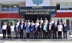 AK Parti Konya Heyeti, Esnaf Temsilcileriyle Bir Araya Geldi