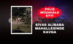 Sivas Alibaba Mahallesinde Kavga: Polis Müdahale Etti