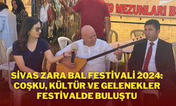 Sivas Zara Bal Festivali 2024: Coşku, Kültür ve Gelenekler Festivalde Buluştu