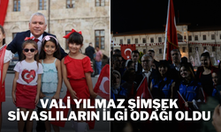 Vali Yılmaz Şimşek Sivaslıların İlgi Odağı Oldu