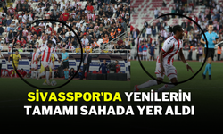 Sivasspor’da Yenilerin Tamamı Sahada Yer Aldı