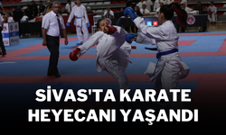 Sivas'ta Karate Heyecanı Yaşandı