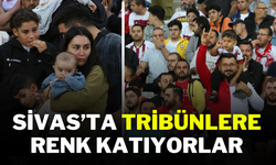 Sivas’ta Tribünlere Renk Katıyorlar