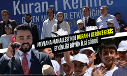 Mevlana Mahallesi’nde Kuran-ı Kerim’e Geçiş Etkinliği Büyük İlgi Gördü