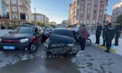 Aksaray’da Kaçan Sürücü Kaza Yaptı