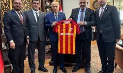 Kayserispor Yönetiminden MHP Genel Başkanı Devlet Bahçeli’ye Ziyaret