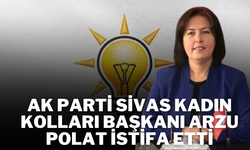 Ak Parti Sivas Kadın Kolları Başkanı Arzu Polat İstifa Etti