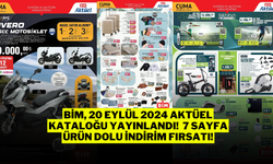 BİM, 20 Eylül 2024 Aktüel Kataloğu Yayınlandı!  7 Sayfa Ürün Dolu İndirim Fırsatı!