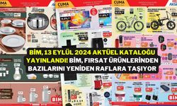 BİM, 13 Eylül 2024 Aktüel Kataloğu Yayınlandı! BİM, Fırsat Ürünlerinden Bazılarını Yeniden Raflara Taşıyor