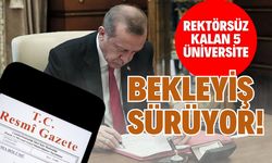 Rektörsüz Kalan 5 Üniversite: Bekleyiş Sürüyor!