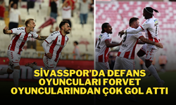 Sivasspor’da Defans Oyuncuları Forvet Oyuncularından Çok Gol Attı