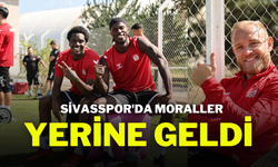 Sivasspor'da Moraller Yerine Geldi