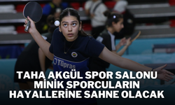 Taha Akgül Spor Salonu Minik Sporcuların Hayallerine Sahne Olacak