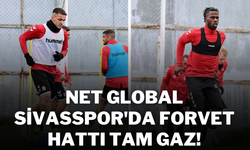 Net Global Sivasspor'da Forvet Hattı Tam Gaz!