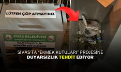 Sivas’ta “Ekmek Kutuları” Projesine Duyarsızlık Tehdit Ediyor