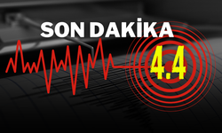 4.4 Büyüklüğünde Korkutan Deprem