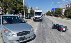 Konya’da Motosiklet ile Otomobil Çarpıştı: 2 Yaralı