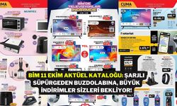 BİM 11 Ekim Aktüel Kataloğu: Şarjlı Süpürgeden Buzdolabına, Büyük İndirimler Sizleri Bekliyor!