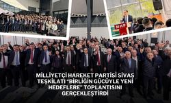 Milliyetçi Hareket Partisi Sivas Teşkilatı “Birliğin Gücüyle Yeni Hedeflere” Toplantısını Gerçekleştirdi