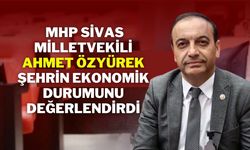 MHP Sivas Milletvekili Ahmet Özyürek, Şehrin Ekonomik Durumunu Değerlendirdi