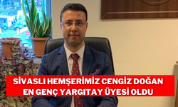 Sivaslı Hemşerimiz Cengiz Doğan En Genç Yargıtay Üyesi Oldu