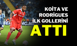 Koita ve Rodrigues İlk Gollerini Attı