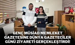 Genç MÜSİAD Memleket Gazetesine Dünya Gazeteciler Günü Ziyareti Gerçekleştirdi!