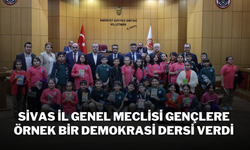 Sivas İl Genel Meclisi, Gençlere Örnek Bir Demokrasi Dersi Verdi