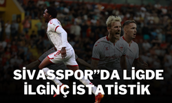 Sivasspor'da Ligde İlginç İstatistik