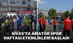 Sivas'ta Amatör Spor Haftası Etkinlikleri Başladı