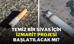 Temiz Bir Sivas İçin İzmarit Projesi Başlatılacak mı?