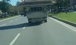 Samsun'da Trafikte Tehlike Yaratan Kamyonet Sürücüsü Tepki Topladı