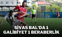 Sivas BAL'da 1 Galibiyet 1 Beraberlik