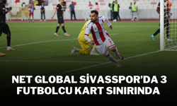 Net Global Sivasspor’da 3 Futbolcu Kart Sınırında