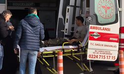 Bursa'da Odun Keserken Motorlu Testereyle Ayağını Kesti