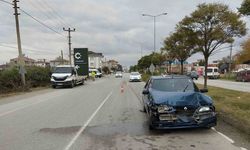 Samsun'da Trafik Kazası: 1 Yaralı