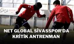 Net Global Sivasspor’da Kritik Antrenman