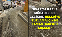 Sivas’ta Karla Mücadelede Gecikme: Belediye Tuzlama İçin Ne Zaman Hareket Edecek?