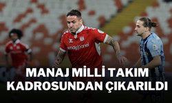 Manaj Milli Takım Kadrosundan Çıkarıldı