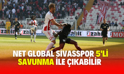 Net Global Sivasspor 5'li Savunma İle Çıkabilir