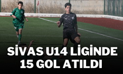 Sivas U14 Liginde 15 Gol Atıldı