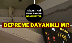 Sivas’taki Spor Salonu Dökülüyor: Depreme Dayanıklı Mı?