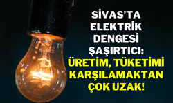 Sivas’ta Elektrik Dengesi Şaşırtıcı: Üretim, Tüketimi Karşılamaktan Çok Uzak!