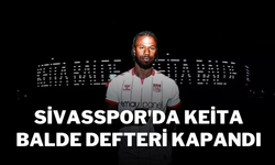 Sivasspor'da Keita Balde Defteri Kapandı