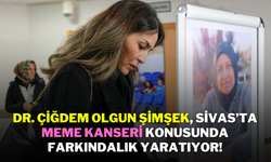 Dr. Çiğdem Olgun Şimşek, Sivas’ta Meme Kanseri Konusunda Farkındalık Yaratıyor!