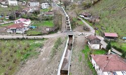 Düzce Gölyaka'da Domoz Deresi Taşkın Kontrol Projesi Tamamlandı