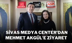 Sivas Medya Center'dan Mehmet Akgül’e Ziyaret