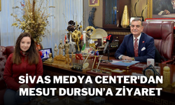 Sivas Medya Center'dan Mesut Dursun’a Ziyaret