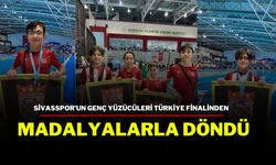 Sivasspor’un Genç Yüzücüleri Türkiye Finalinden Madalyalarla Döndü